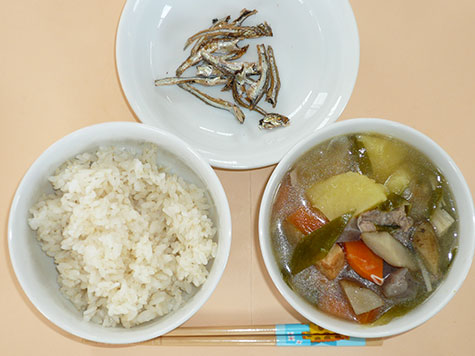 具沢山豚汁とごはん