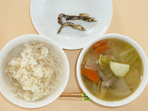 豚汁とごはん